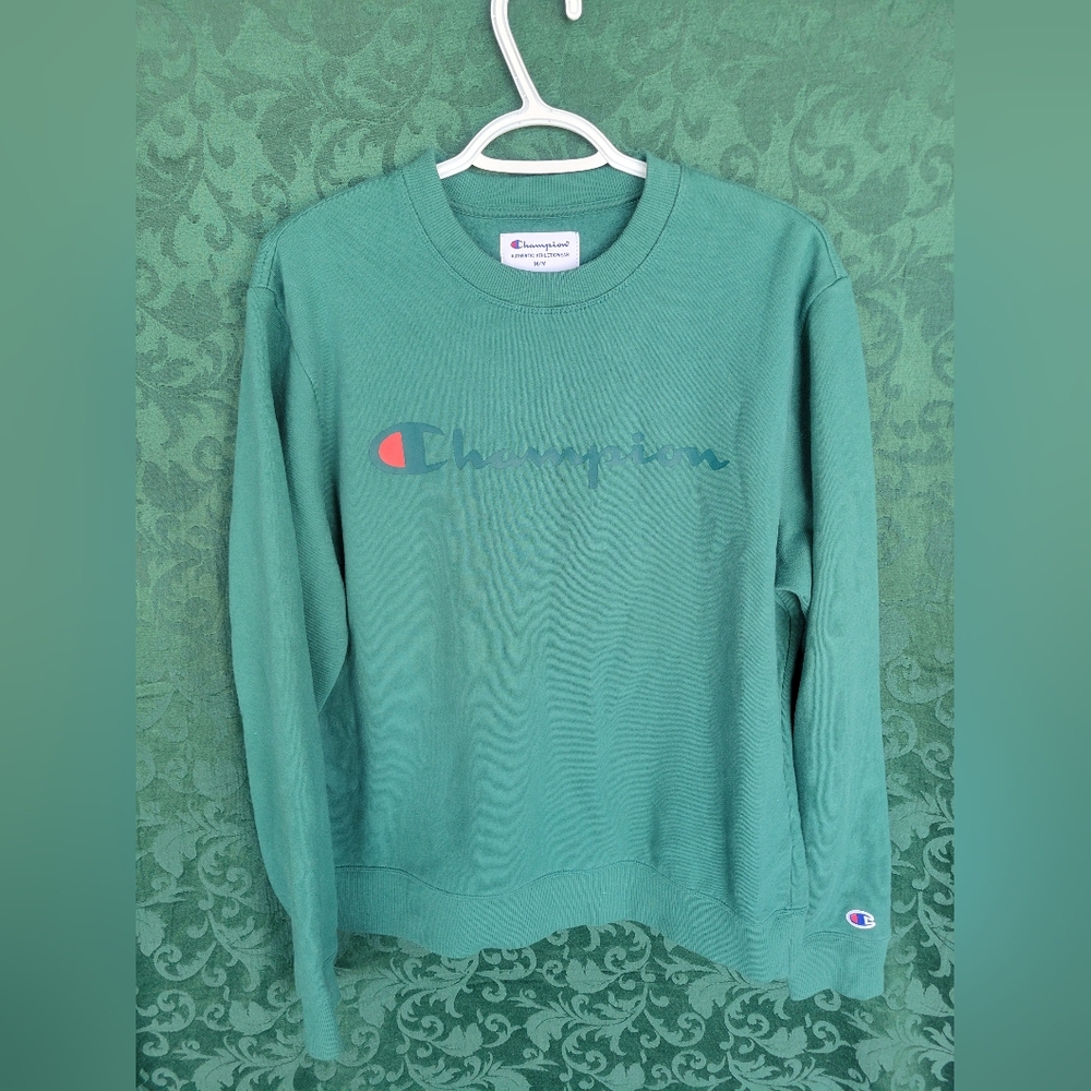 Champion Green Crew Neck Sweater